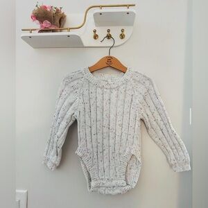 Oat knit bubble